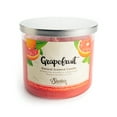 thumbnail image 2 of Grapefruit Scented 3 Wick Candle - All Natural - Made with 100% Responsibly Sourced Soy and Essential Fragrance Oils - Phthalate & Paraffin Free, Vegan, Non-Toxic, 2 of 6