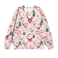 thumbnail image 6 of Lorytime Christmas Sweaters for Kids Boy Girl Santa Claus Shirt Crew Neck Long Sleeve Pullover Cute Tops 11 Years, 6 of 7