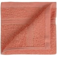 thumbnail image 5 of Beauty Threadz Fast Drying, Extra Absorbent, 100% Terry Cotton Washcloths, Petal Pink - Pack of 24, 5 of 7