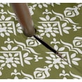 thumbnail image 3 of Vargottam Indoor/OutdoorTablecloth58x58 Inch SquareTablecloth with Umbrella Hole and Zip- Waterproof PatioTableCloths- TableCovers for Backyard RectangularTable- Olive Green, 3 of 5