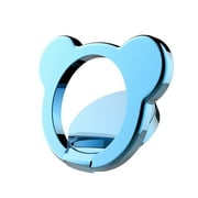 ziyahihome Phone Buckle Ring Zinc Alloy Phone Holder Cartoon Animal 180 Degrees Rotating Tablet Stand Ring