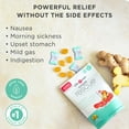 thumbnail image 5 of The Ginger People Ginger Rescue Hard Lozenges for Morning Sickness, Nausea, Upset Stomach, Mild Gas & Indigestion, 3oz, 5 of 10