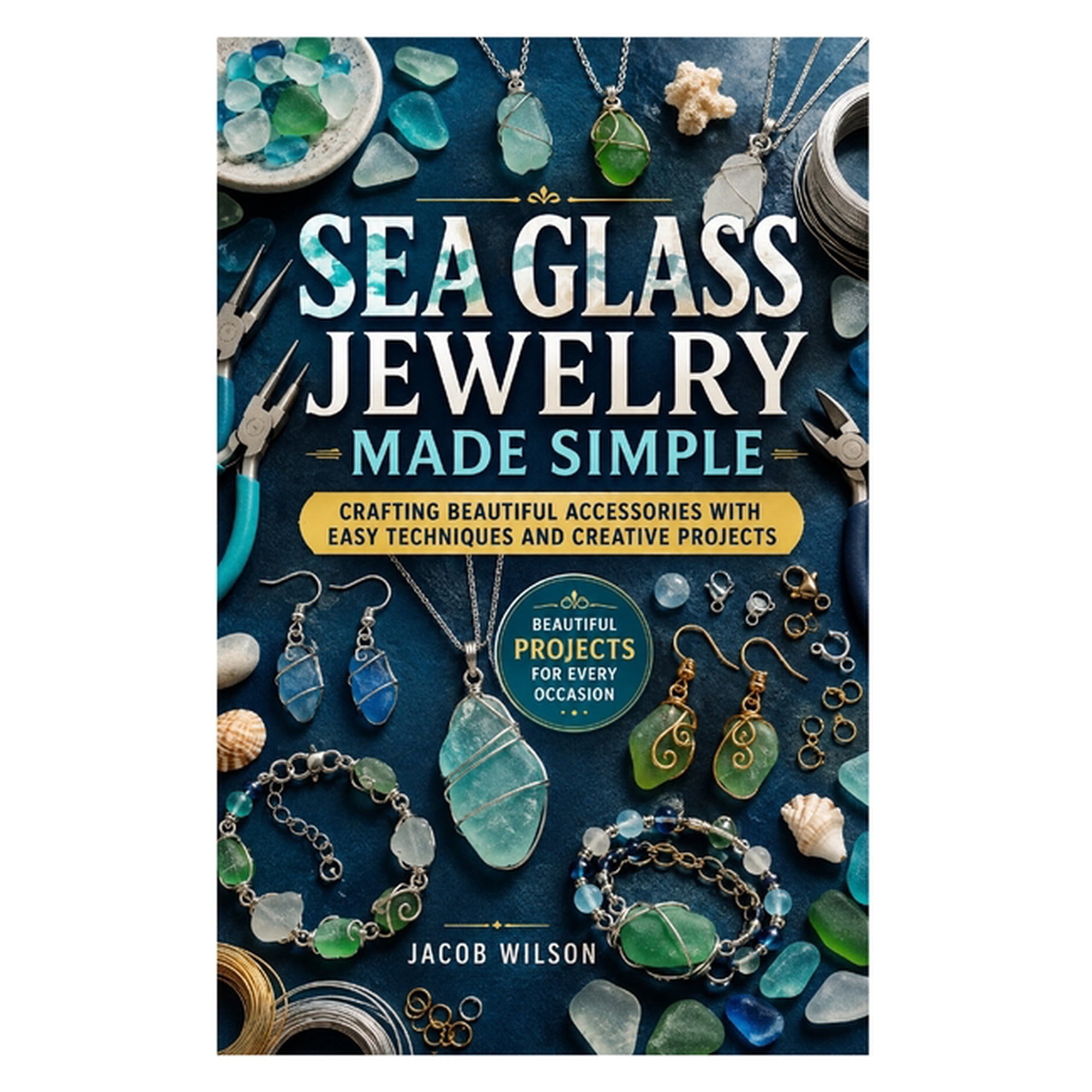 Sea Glass Jewelry Made Simple: Crafting Beautiful Accessories With Easy Techniques And Creative Projects, (Paperback)