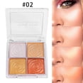 thumbnail image 1 of Heliisoer 4-color High Gloss Eye Shadow Powder Blusher For Beautifying And Brightening, 1 of 2
