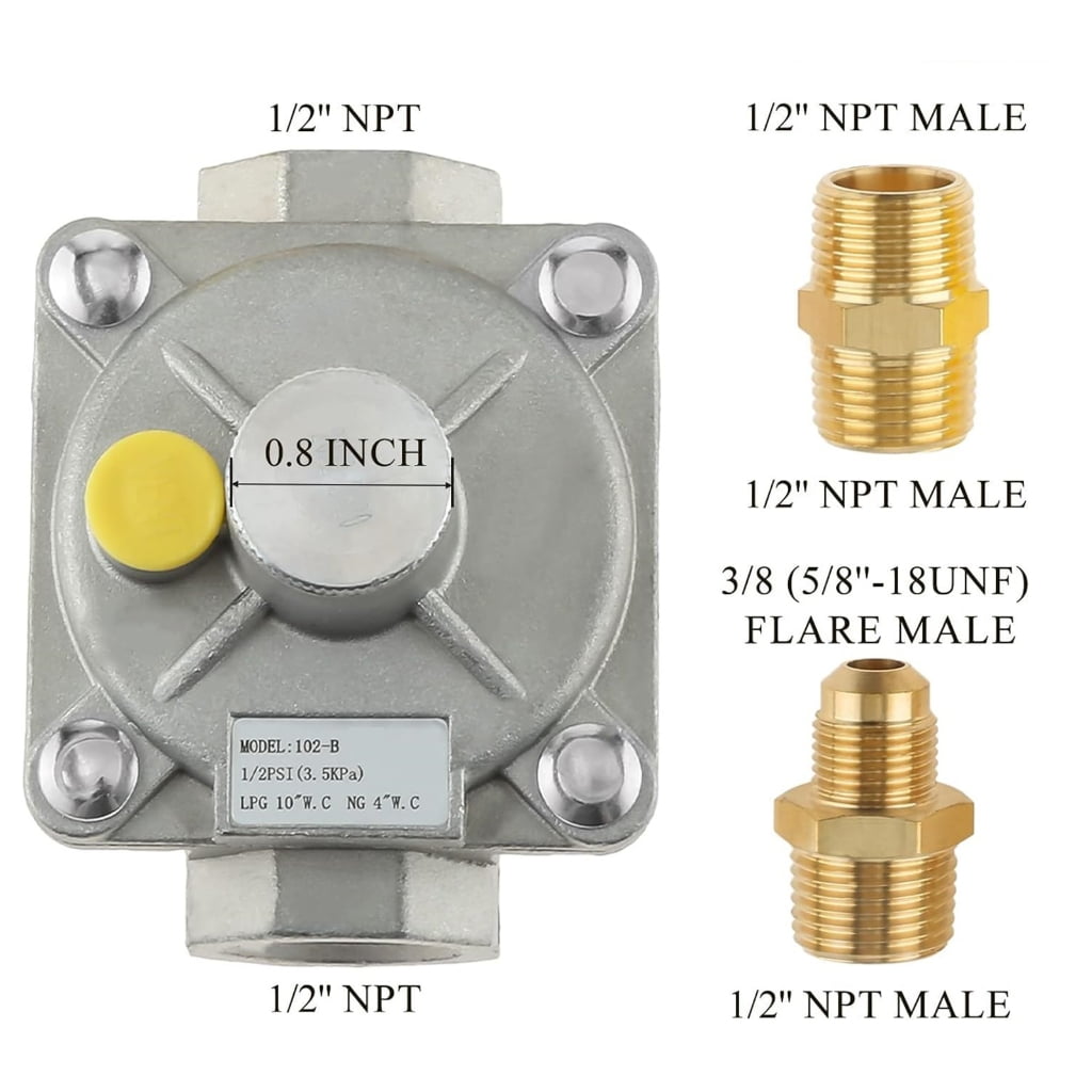 Gases Pressure Regulator Valves Explosions Proof Valves Easy Install Gases Flow Control Valves Pressure Reducing Valves