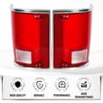 thumbnail image 2 of HECASA Pair Tail Light Lens Compatible with 1973-1991 Chevrolet Chevy Blazer Suburban Jimmy Driver Left & Passenger Right Replacement For 5968330, 5968329, GM2801122, GM2800122, 2 of 8