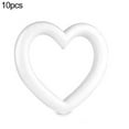 thumbnail image 2 of Flmtop 1/10Pcs Femmes Mousse Coeur Creux Modélisation Bricolage Artisanat Fête de Mariage Décoration Fournitures, 2 of 8
