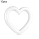 thumbnail image 2 of Gwong Juguete 1 / 10pcs Mujeres Hallow Heart Foam Modeling DIY Craft Body Party Decor Supplies Gwong 21021793, 2 of 7