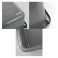 thumbnail image 3 of Plastic Bus Tubs 4-Pack - 32L Large Storage Containers, Grey - Food Grade Bus Tray Boxes for Home, Farm, Garden & Kitchen, 3 of 3
