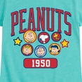 thumbnail image 3 of Peanuts - Peanuts Crew Athletic - Youth Girls Short Sleeve Tee, 3 of 6