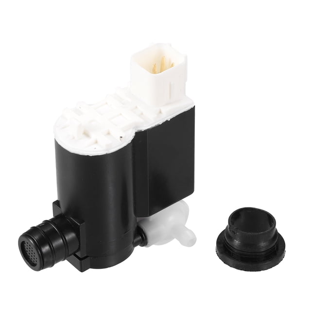 Bomba de motor para limpiaparabrisas compatible con Kia Venga, paquete de 1, color negro