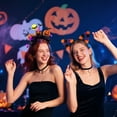 thumbnail image 5 of Scary Decoration Halloween Decoration Adult Children Rose Headdress Horror Decorations Haunted Festival Decorations Adult Children Rosette Skull Headdresses,,1 PCS B, 5 of 6