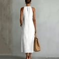 thumbnail image 4 of HAJWOH White Dress for Graduation for Women Elegant Grad Dresses Fashion Petite Dresses Cute Summer Dresses Wedding Dresses Modest Dresses White M, 4 of 5