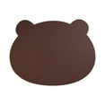 thumbnail image 2 of JingChun Clearance Under $2.00 Leather Table Mats Oil Waterproof Heat Insulating Mats Bowl Mats Bear Ins Children's Placemats Tea, 2 of 6