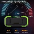 thumbnail image 2 of ZheElen Hand Crank Radio Hiking Backpacking USB Rechargeable Flashlight IPX5 Waterproof Bluetooth-compatible Phone Charger Power Bank Orange, 2 of 9