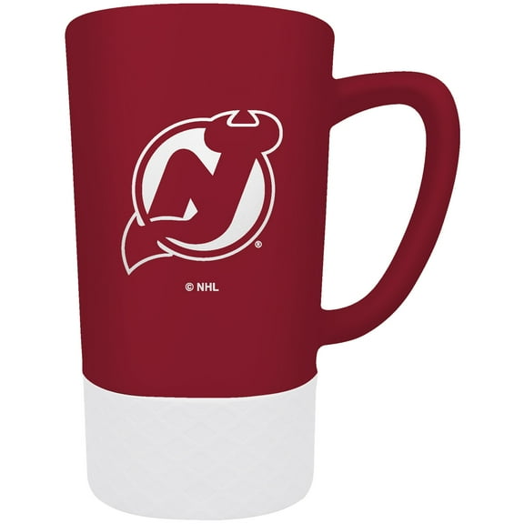 New Jersey Devils Team Logo 16oz. Laser Etched Jump Mug