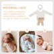 thumbnail image 2 of 1 juego de accesorios de fotografía para recién nacidos, disfraz de niña, mameluco y diadema., 2 of 5