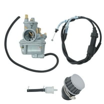 Labwork Carburetor Air Fuel Filter Throttle Cable Fit for 1983-2006 Yamaha PW80 Y-Zinger Dirt Bike