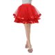 thumbnail image 3 of Gibobby faldas largas de mujer elegantes de Navidad para mujer, disfraz de fiesta navideña, faldas de ballet TuTu(Rojo, Talla única), 3 of 4