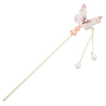 Soimiss Butterfly Hair Stick Hair Stick Multi Zinc Alloy 1Pcs for Women