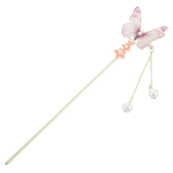 Soimiss Butterfly Hair Stick Hair Stick Multi Zinc Alloy 1Pcs for Women
