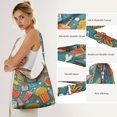 thumbnail image 5 of French Frie Handbag Casual Tote Canvas Bag Handbag for Women Men, 5 of 5