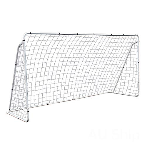 ZENY 12 X 6 FT Portable Soccer Goal Quick Set Up Soccer Goal Net with Frame for Backyard Kids Adults Soccer Field Training Equipment
