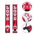 thumbnail image 2 of KAKOWELY 1 par de pancartas para el Día de San Valentín, pancartas para la puerta del Día de San Valentín, pancartas colgantes para fiestas, 2 of 5
