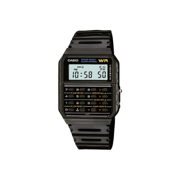 Reloj Calculadora Casio Clásico Retro Moda Vintage negro 33 mm Casio Casio CA-53W-1Z