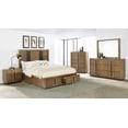 thumbnail image 2 of Terrace 5-piece Eastern King Bedroom Set Ash Brown, 2 of 20