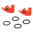 thumbnail image 1 of Plantillas De Camarones Cebos Plomo Ligero Calamar Señuelo Plomo Aparejos de pesca al aire libre (naranja 10 g) Ehuebsd Para Estrenar, 1 of 8