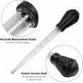thumbnail image 3 of Coral Feeder SPS HPS Feeder with Extension Tube, Aquarium Long Syringe Dropper Pipette Turkey Baster for Marine Fish Feeding (Black/Extendable), 3 of 5