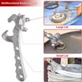 thumbnail image 4 of 2pack Multifunction Aluminum Bucket Opener, 5 Gallon Pail Opener, Metal Bucket Opener, Lid Remover Opener Tool, 4 of 7