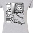 thumbnail image 3 of Pokémon - Bulbasaur Panels - Juniors Fitted Graphic T-Shirt, 3 of 5