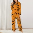 thumbnail image 2 of Naloa Trick Or Treat Pajamas for Women Set, Womens Pajama Sets, Lounge Sets for Women, 2pjs for Women-Small, 2 of 7