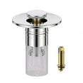 thumbnail image 3 of Creatine Bathroom Stopper Hair Catcher Up Drain Filter With Removable Stainless Steel Filter Hair Catcher For Bathroom Stopper Replacement Bathroom Drain Strainer, 3 of 7