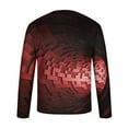 thumbnail image 4 of Vintage Pullover Men Long Sleeve Sweatshirt Men Graphic Mens 100% Polyester Sweatshirt Solid Pullover Sweater Men Clothes, 4 of 5