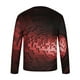 thumbnail image 4 of Blusas y camisas de manga larga con cuello redondo para hombre, blusa informal de manga larga con cuello redondo y estampado de rayas, blusa de poliéster para hombre, 4 of 5