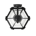 thumbnail image 2 of 3 Light Medium Outdoor Wall Lantern In Traditional And Glam Style 12.25 Inches Wide By 19.75 Inches High-Museum Black Finish Hinkley Lighting 2444Mb, 2 of 8