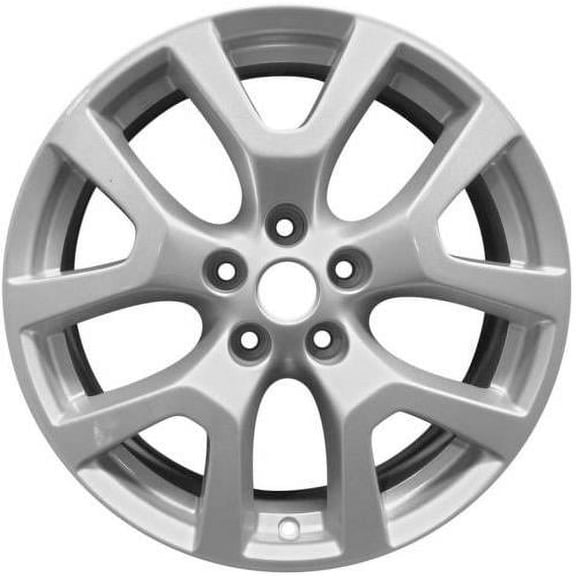 18x7 in Wheel for Nissan ROGUE 2011-2012 SILVER Reconditioned Aluminum Rim