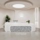 thumbnail image 5 of Clinic Cashier Bar Counter Register Modern Coffee Shop Front Desk Cash Receptionist Comptoir De Caisse Boutique Shop Furniture My Lux Decor Round, 5 of 7