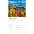 thumbnail image 4 of Railroads | 2027 12x24" (Hanging) Wall Calendar | Plastic-Free, 4 of 9