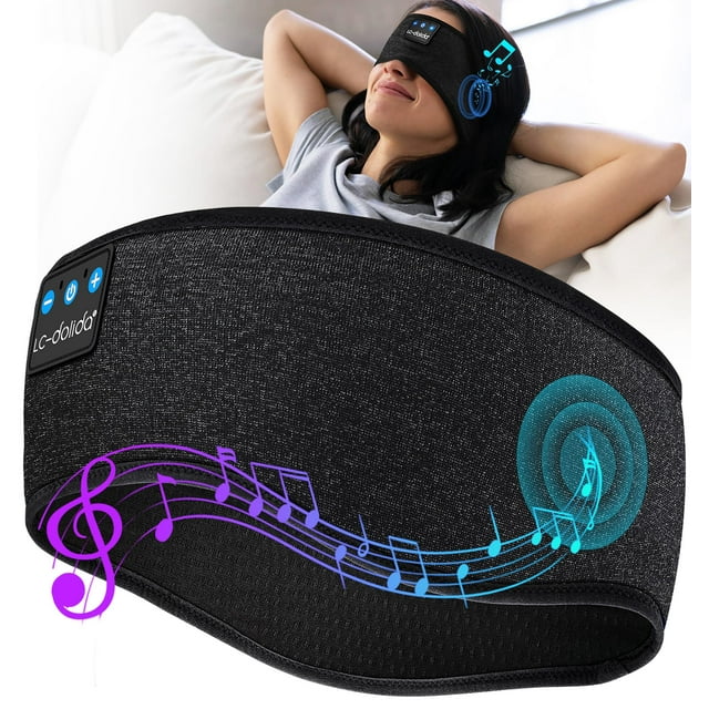 Auriculares LC-Dolida Sleep Bluetooth inalámbricos negros