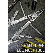 SOG Multitool Powerlock Heavy Duty Multitool Pliers Electrician Wire Cutter Multi Tool w Ballistic Nylon Multitool Sheath with Clip S60N CP