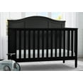 Delta Children Madrid 5in1 Convertible Baby Crib, Black