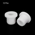 thumbnail image 3 of 12Pcs T Type Rubber Grommet Mount Dia 10mm ID 6mm Seal Protection Flexible Hole Plugs for Cable Pipe White, 3 of 5