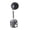 Black, variant on Portable Dices Shape Billiard Pool Cue Tip Pricker 2 in 1 Aluminum Billiard Cue Chalk Holder Pool Cue Tip Pricker Tool