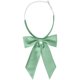 thumbnail image 1 of INSPIRAR CHIC Corbata de moño de color sólido para mujeres, corbata de moño preatado en verde menta, 1 of 6