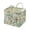 H, variant on Floral Quilted Storage Basket with Handles, Foldable Fabric Laundry Basket Car Storage Organizer for Clothes Toys Sundries(A, One Size)