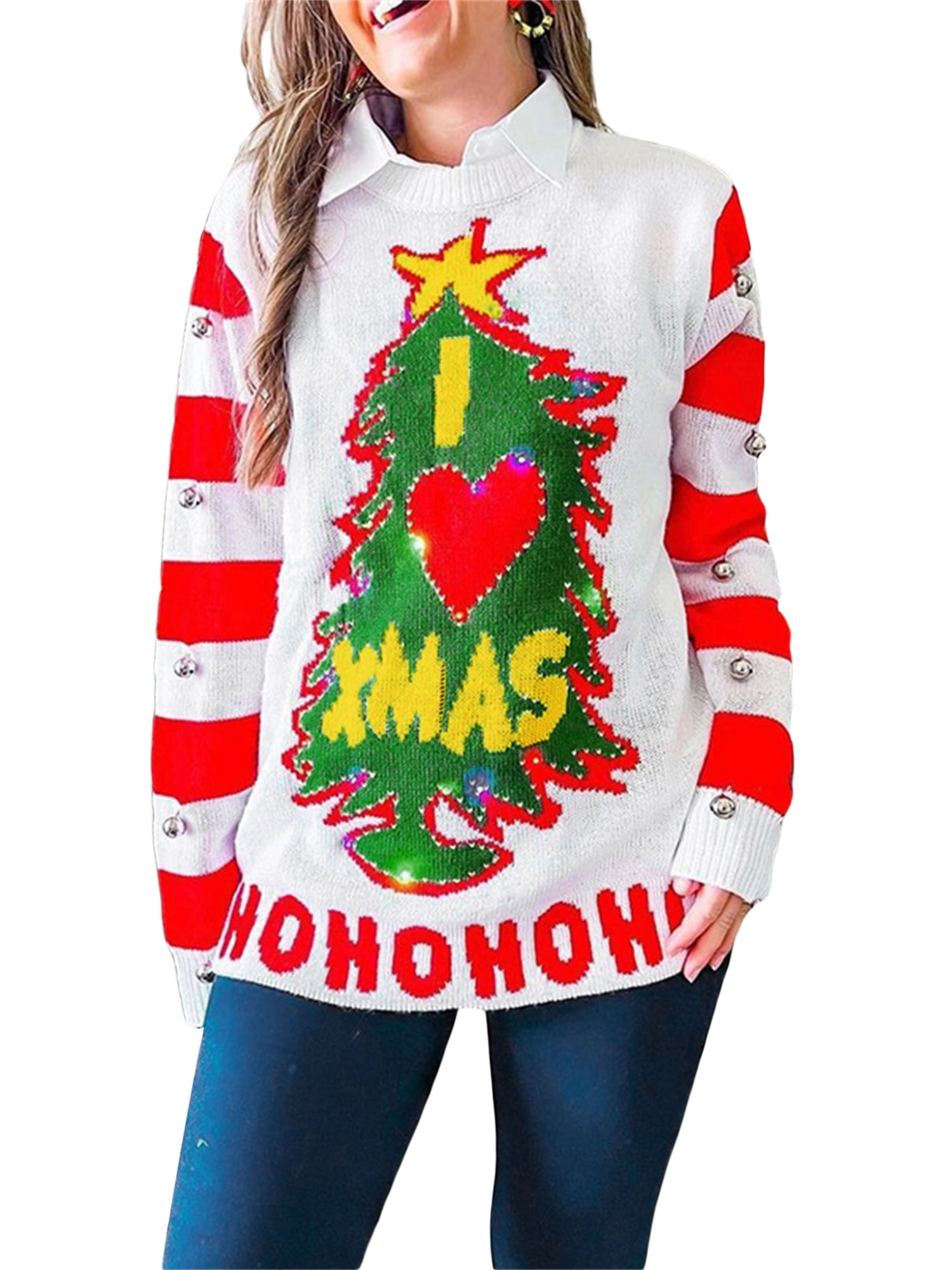 I love top xmas grinch sweater